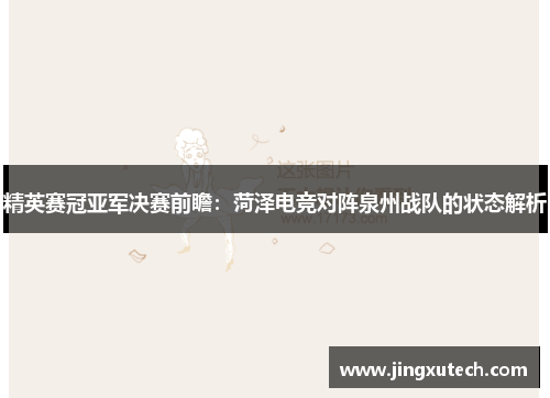 精英赛冠亚军决赛前瞻：菏泽电竞对阵泉州战队的状态解析